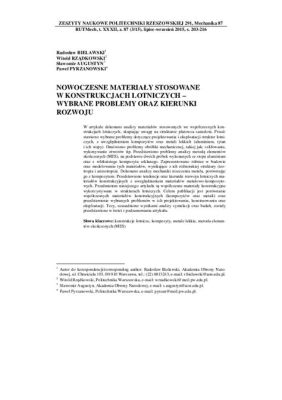 Graphene - Zastosowanie w Lekkich i Wytrzymałych Konstrukcjach Lotniczych!